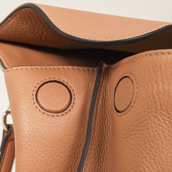 Gucci Bamboo Daily Rose Beige Leather Large Top Handle Bag - Picture 12 of 14